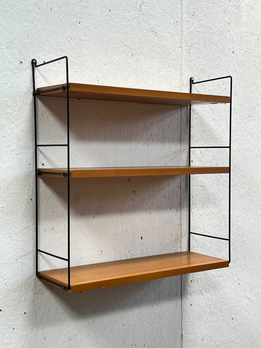 Mobiletto/appendiabiti da parete vintage con corde, Svezia, anni '70 – wandrek, Wood (photo 2 of 12)