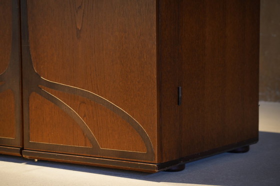 Image 1 of Vintage Walnut Bar/Sideboard, Allemagne 1980's