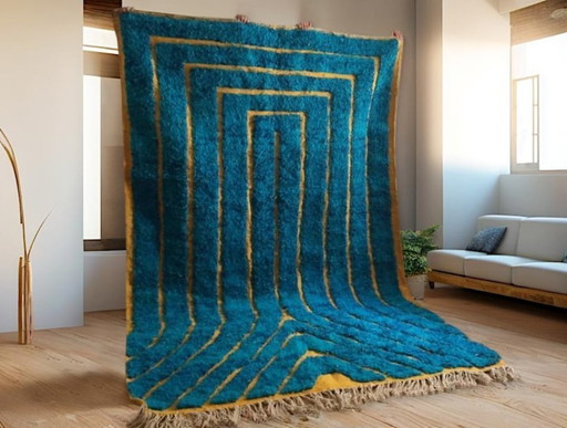 Tapis marocain en laine naturelle 300cmx200cm