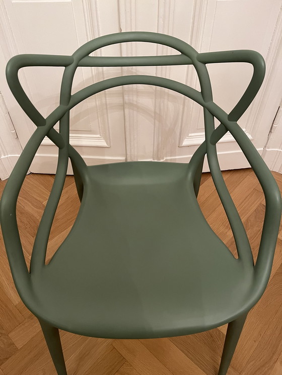 Image 1 of 4x Chaise Kartell Masters De Philippe Starck