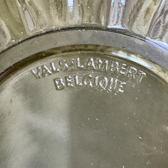 Image 1 of Glasschüssel von Cristallerie de Val St Lambert 60er Jahre