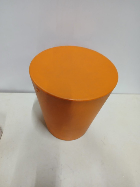 Image 1 of Sgabello Hocker, Kunststoff Orange