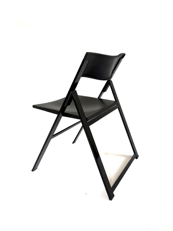 Image 1 of Sedia pieghevole 8x Design 'P08', Justus Kolberg, Tecno '90