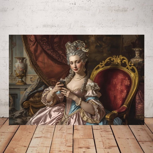 Photo printed on plexiglass / Baroque art revisited / Limited edition