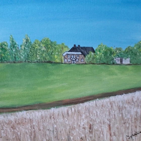 Image 1 of 2 Landschaftsbilder Sommer und Winter