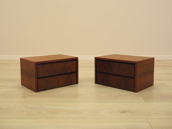 Image 1 of Conjunto de dos módulos de pared, diseño danés, década de 1970, fabricados en Dinamarca.