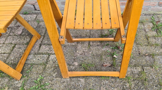 Image 1 of Aldo Jacober Voor Alberto
Bazzani 2 Stoelen Mod. Triëst
1960