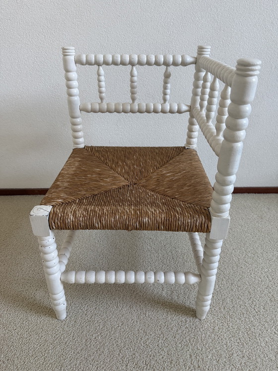 Image 1 of Sedia angolare vintage Bobbin