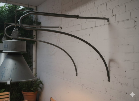 Image 1 of Robust industrial pendant lamp set of 2