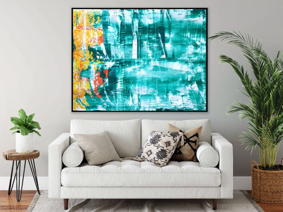 Jürgen Angeler - Atmospheric Green – Paintings & Drawings, Canvas (photo 4 of 19)