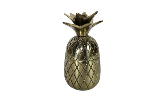 Pineapple - Ikea - model Vindflakt - Copper - Aluminum - Hollywood Regency style