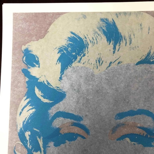 1990s After Andy Warhol "Marilyn Monroe" Lithograph – lithos zeefdrukken, Paper