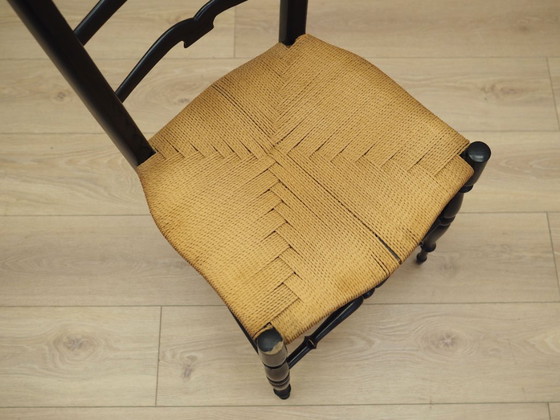 Image 1 of Chaise en hêtre, design italien, années 1950, designer : Gio Ponti, fabricant : Chiavari