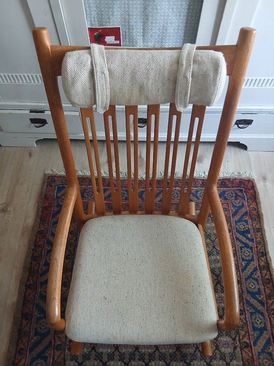 Original Hans Olsen Schaukelstuhl – Mid-Century Design-Klassiker (50er/60er) – Hans Olsen für Juul (photo 4 of 6)