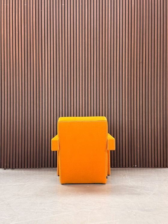 Image 1 of Cassina Utrecht fauteuil - Gerrit Thomas Rietveld - Oranje