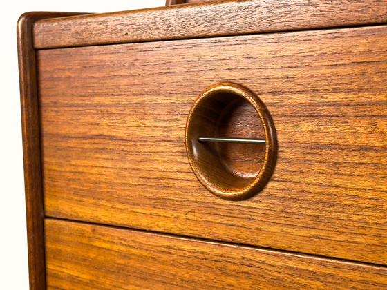 Image 1 of Secretary In Teak By Arne Hovmand Olsen For Mogens Kold, 1960S