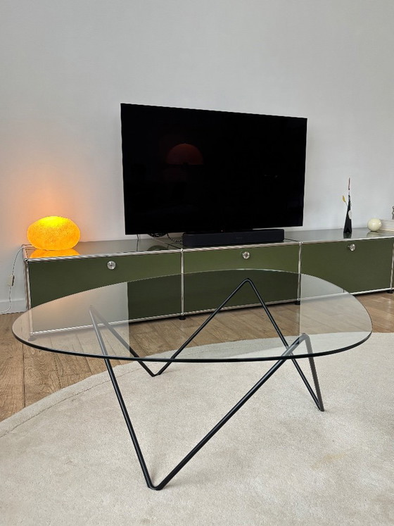 Table basse en verre Gubi Pedrera, Tables basses, Transparent (photo 2 sur 6)