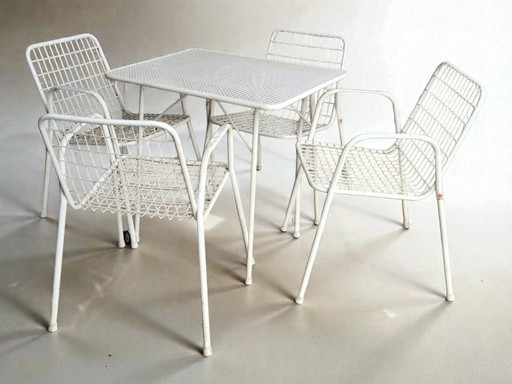 EMU-Gartenmöbelset aus den 1970er Jahren