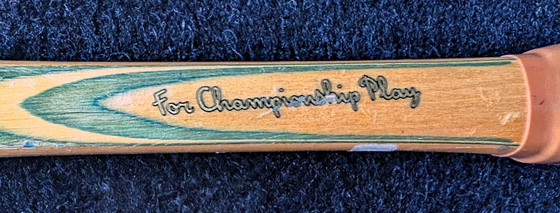 Racchetta vintage J. Gauthier Fils & Cie – Eagle – per competizioni - 1960 – Oggetti decorativi, Leather, Wood (photo 4 of 9)