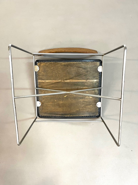 Image 1 of Zeldzame set eetkamerstoelen van Alfred Hendrickx voor Belform 1960s