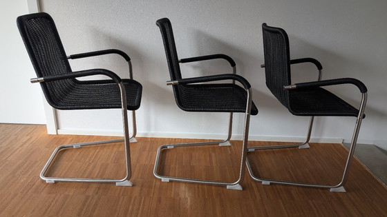 Image 1 of 6x Tecta H2E Freischwinger – Design Klassiker