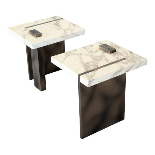 2x "capri" coffee tables by Studio Sam, Italy, 2020s
