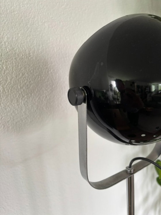 Space Age 70er Stehleuchte – Stehleuchten, Metal, Chrome (photo 6 of 13)