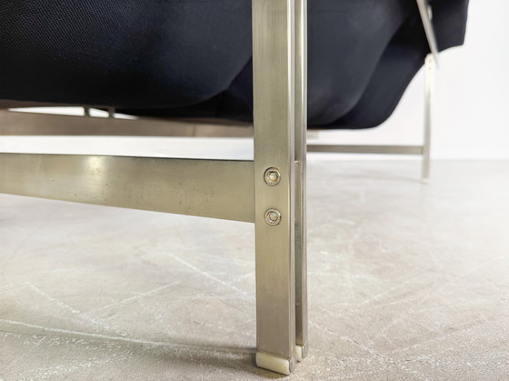 Image 1 of Saporiti Italia Wave Sofa Giovanni Offredi 1970 ontwerp met drie zitplaatsen