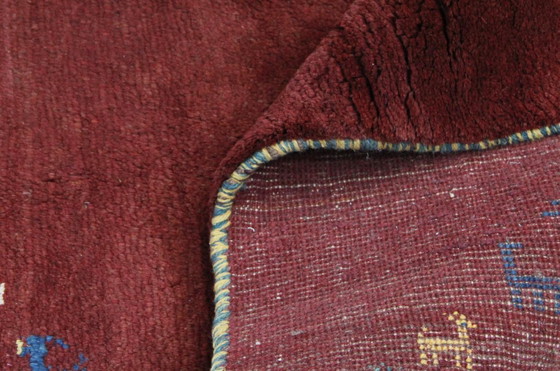 Image 1 of Original Persian carpet Gabbeh Ghashghai Oriental carpet 265 cm x 128 cm Old Natural