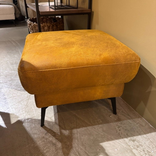 Tusari - in Gold – Pronto Wonen, hockers en poefs, Leather, Calfskin