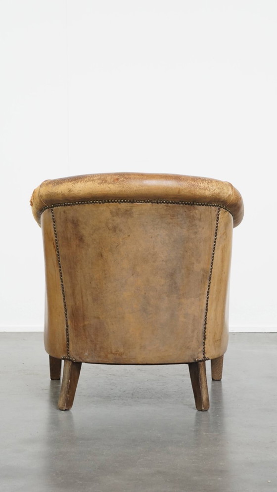 Image 1 of Schafsfell-Clubsessel von Nico van Oorschot