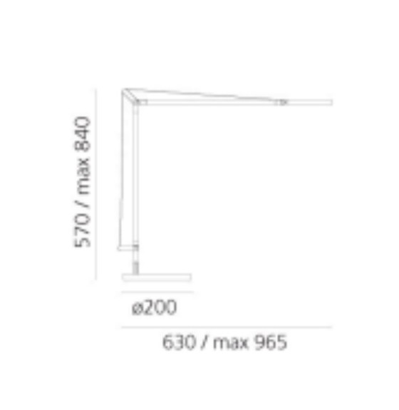 Image 1 of 1 lampe de table Artemide Demetra