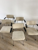 Gispen 1235 | Set of Five | Newly Reupholstered