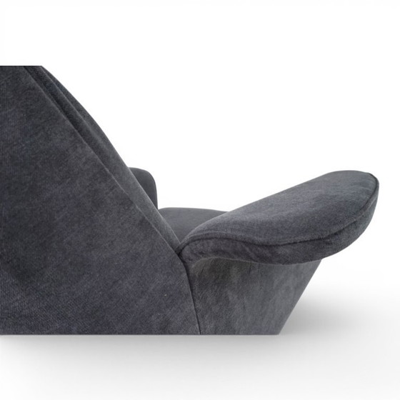 Image 1 of Sillón reclinable Kaufeld Siesta 62 con otomana, diseñado por Jacques Brule en 1960.
