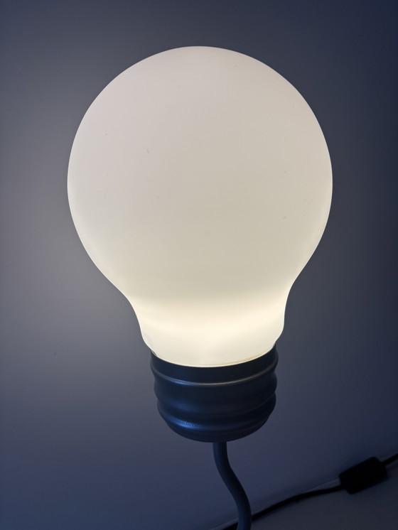 Image 1 of Pop art Bulb gloeilamp 1980 Memphis style 
