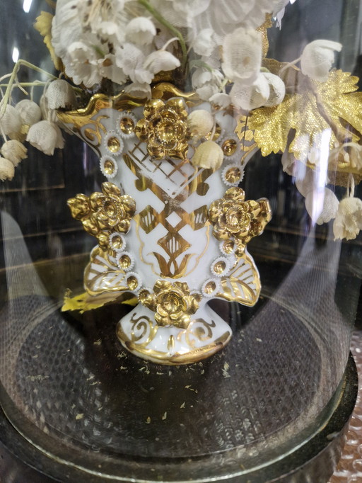Bellissima campana di vetro decorativa