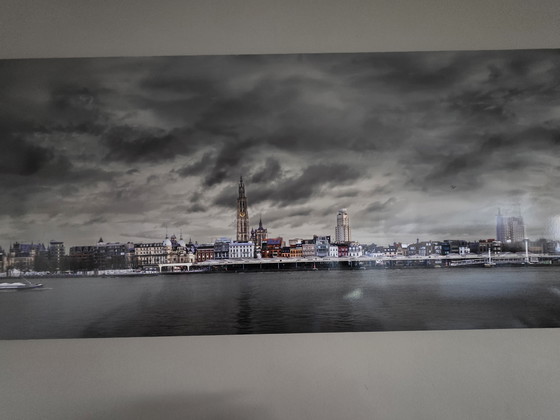 Image 1 of Anversa Schelda Quays Skyline, panorama di Maarten Visser