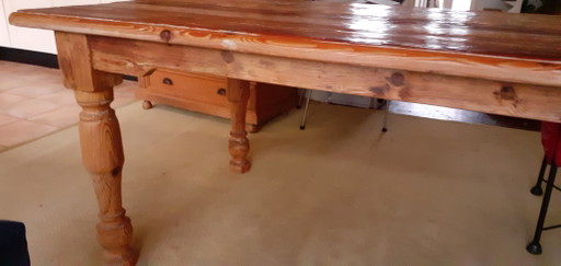 Mesa de granja francesa