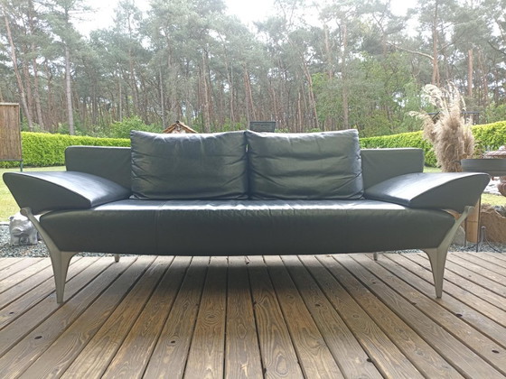 Image 1 of Sofá icónico de diseño en piel "Rolf Benz" modelo 1600. ¡En excelente estado!