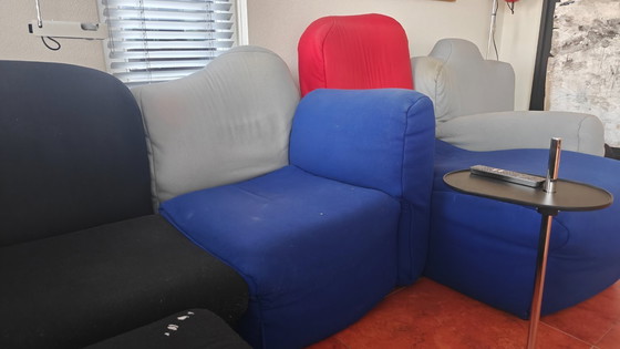 Image 1 of Canapé modulable italien Cannaregio par Gaetano Pesce pour Cassina, set de 6 (fixateur supérieur)