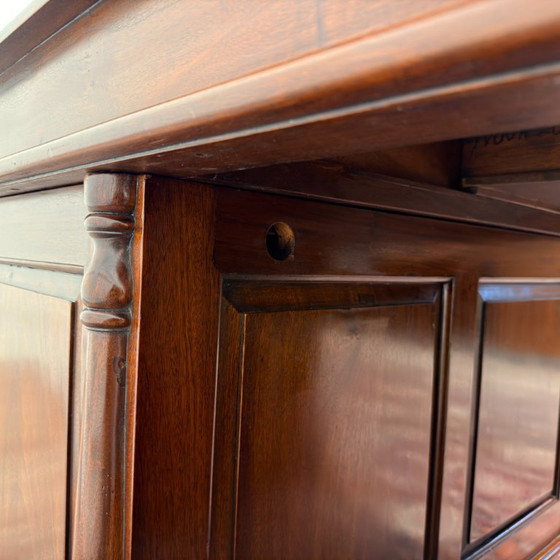 Grande Scrivania Classica Inglese – Scrivanie, Leather, Wood (photo 9 of 21)