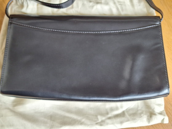 Vintage Bally Leather Shoulder Bag / Clutch, 90s, Incl. dustbag, Crossbody bags, Calfskin, Black (photo 8 of 14)