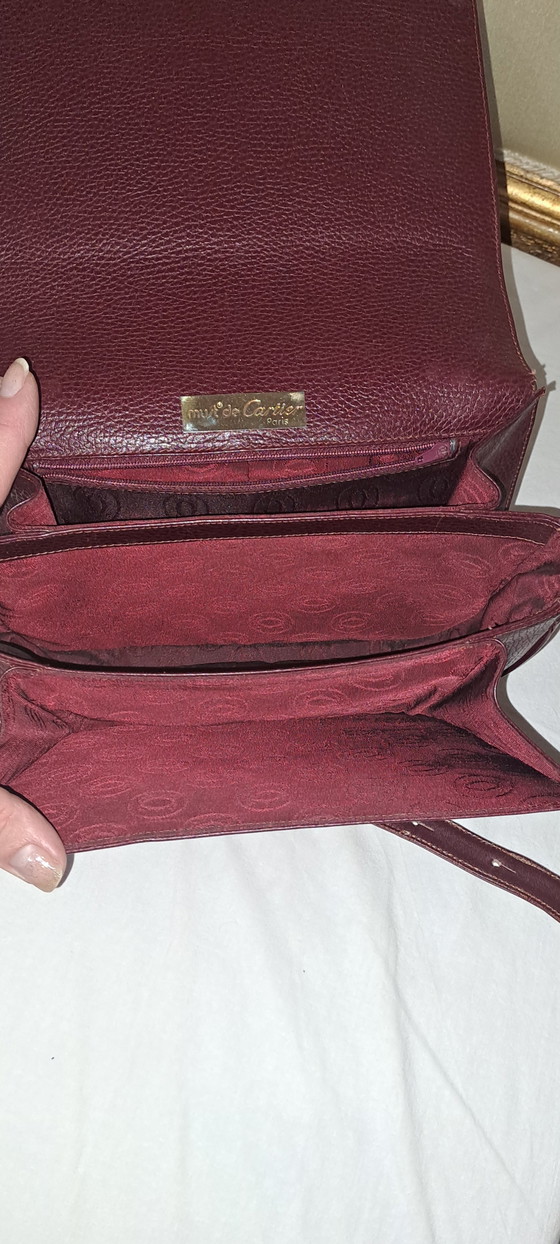 Bolso Cartier de piel – Bolsos de hombro, Cuero, Textil (photo 4 of 7)