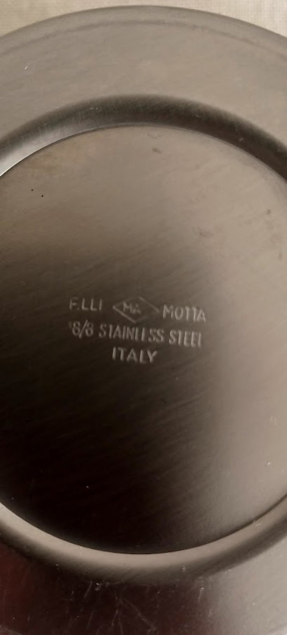 Image 1 of Mid-century barista set. Motta Italy and Assenmaker. Stainless steel and stainless steel.