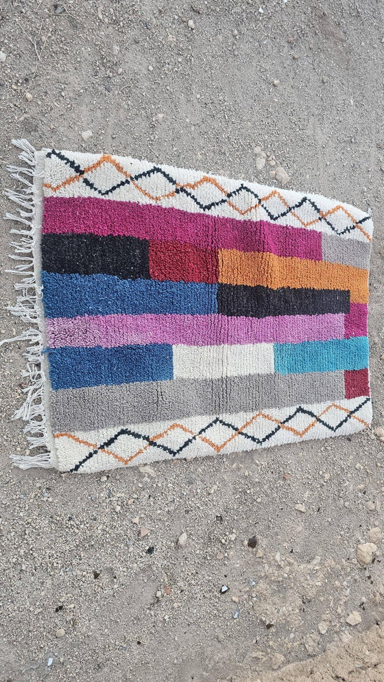 Alfombra marroquí tradicional, lana pura, 3x2 m. – Wool (photo 11 of 15)