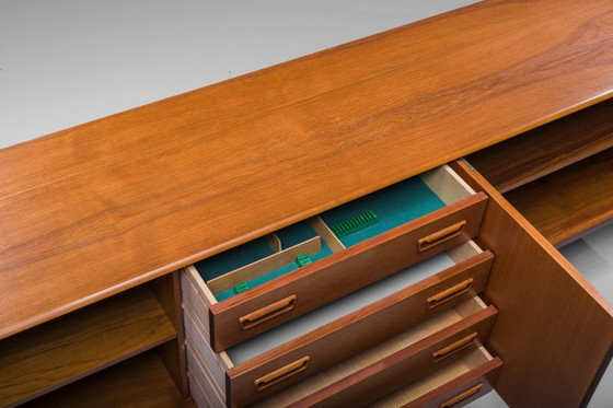 Image 1 of Credenza danese in teak di Gunnar Nielsen per Tibergaard, 1960