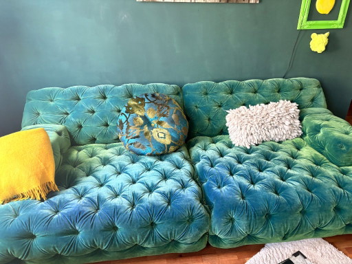 Divano Gigante Bretz Cocoa Island – 3 5 zitsbanken, Velvet (photo 2 of 5)