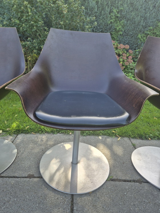 Vintage rare set of 6 original Lapalma Cox design chairs – Dining chairs, rvs, Wood (photo 5 of 15)