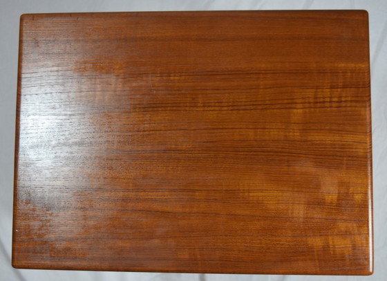 Tavolini a incastro in teak Mid Century Hans Wegener per A. Tuck, Legno, Marrone (foto 5 di 20)