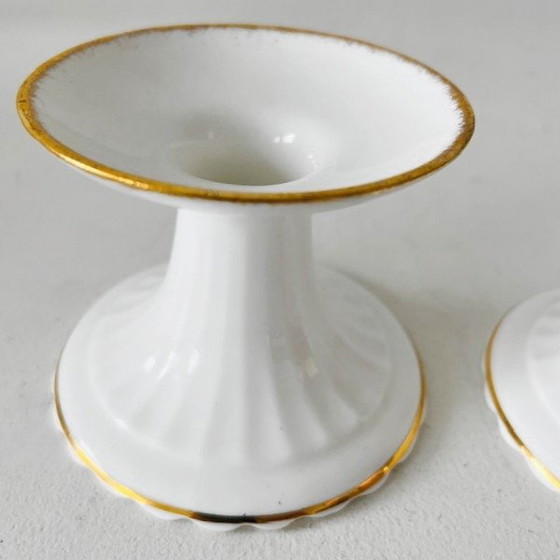 Image 1 of Set of candlesticks Royal Albert Val d'or